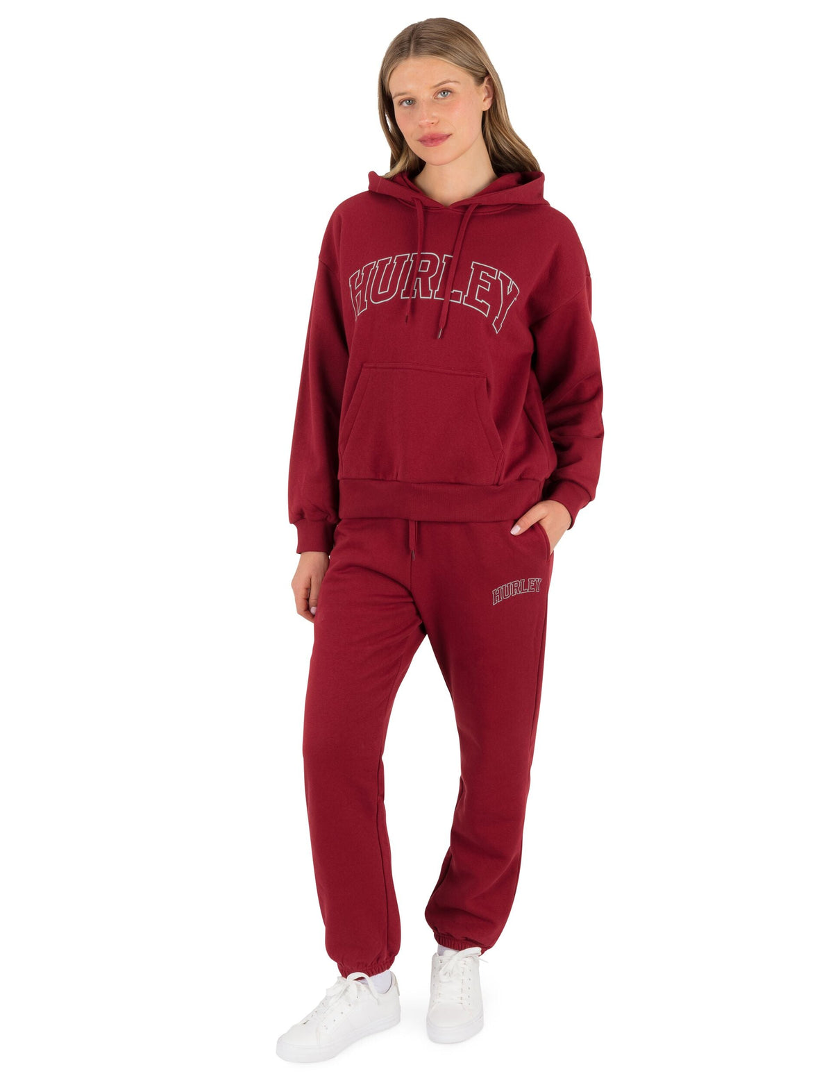 Varsity Hoodie in Sun-Dried Tomato
