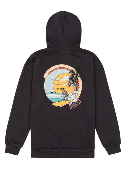 Forever Oversized Hoodie in OFF BLACK