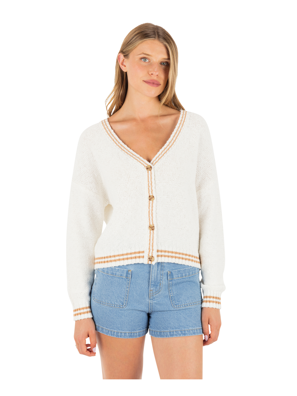 Key West Cardigan in Tofu