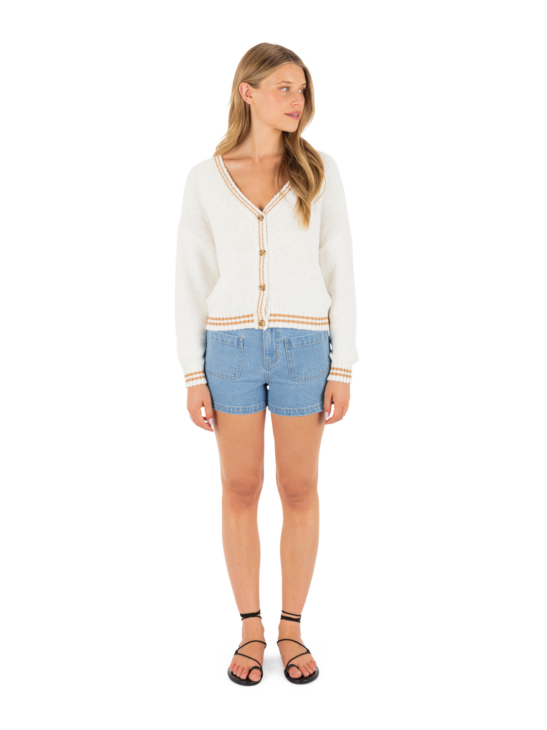 Key West Cardigan in Tofu
