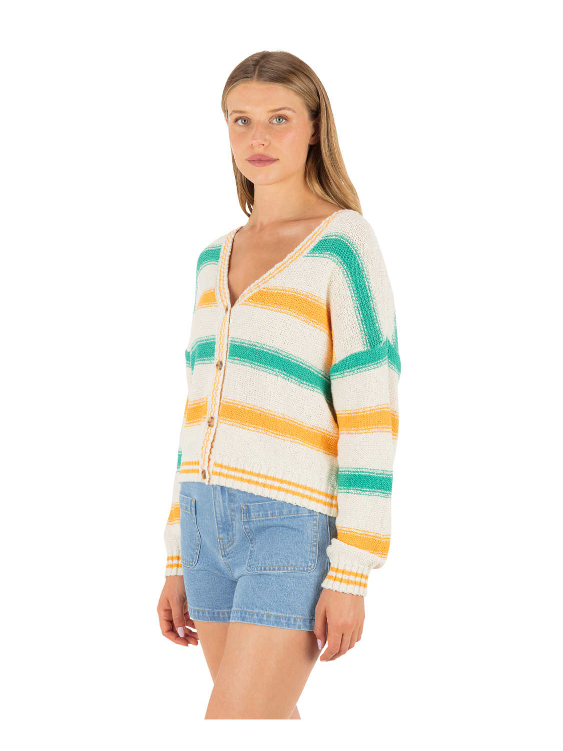 Key West Cardigan in Marigold