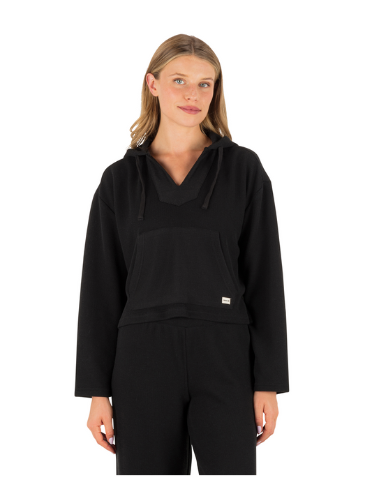 Positano Hoodie in Black