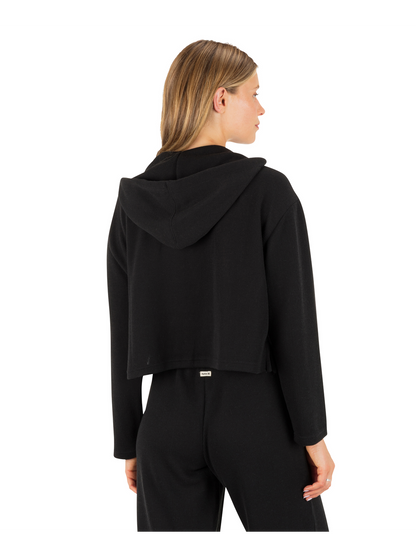 Positano Hoodie in Black