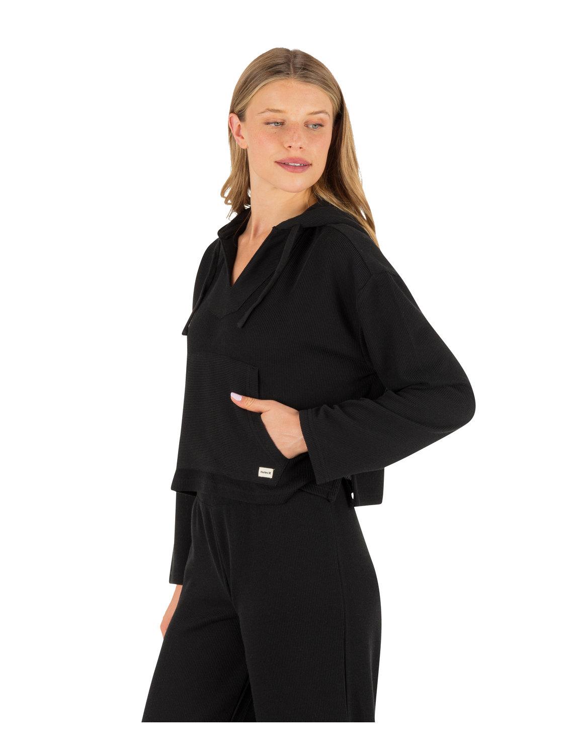 Positano Hoodie in Black