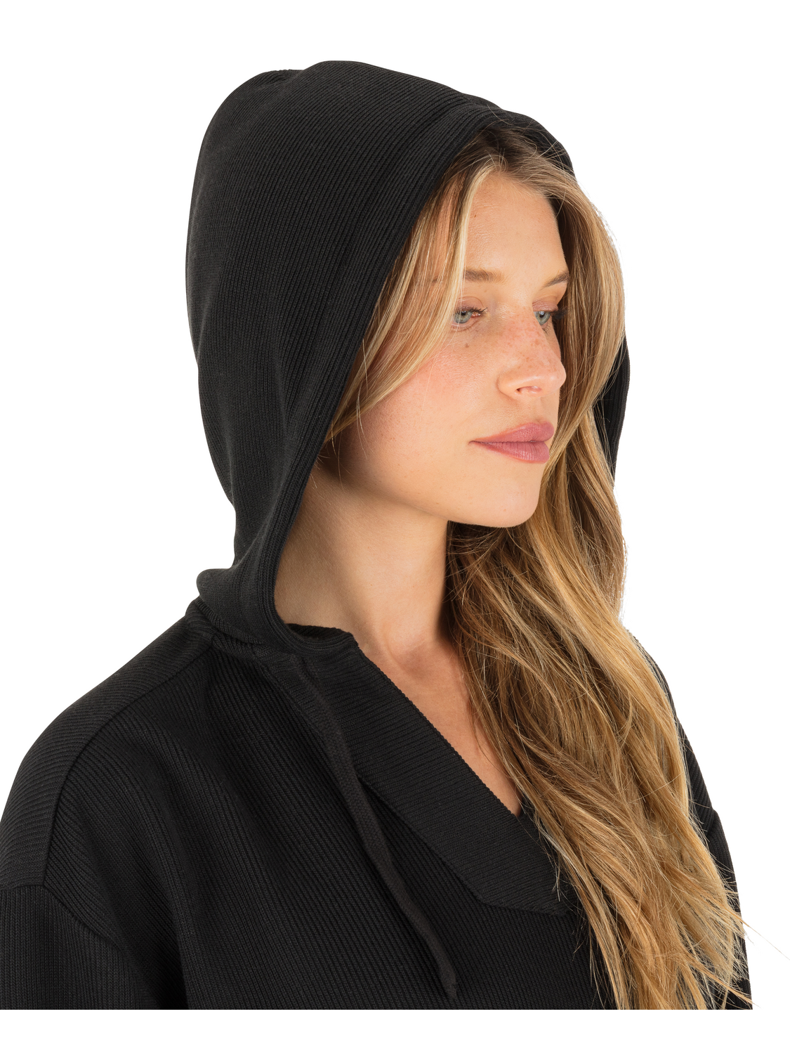 Positano Hoodie in Black