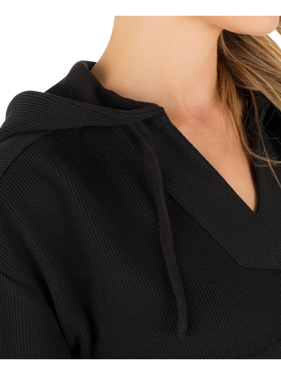 Positano Hoodie in Black