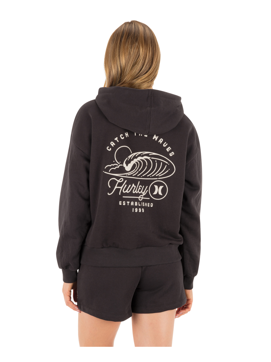Surfbound Hoodie in Off Black