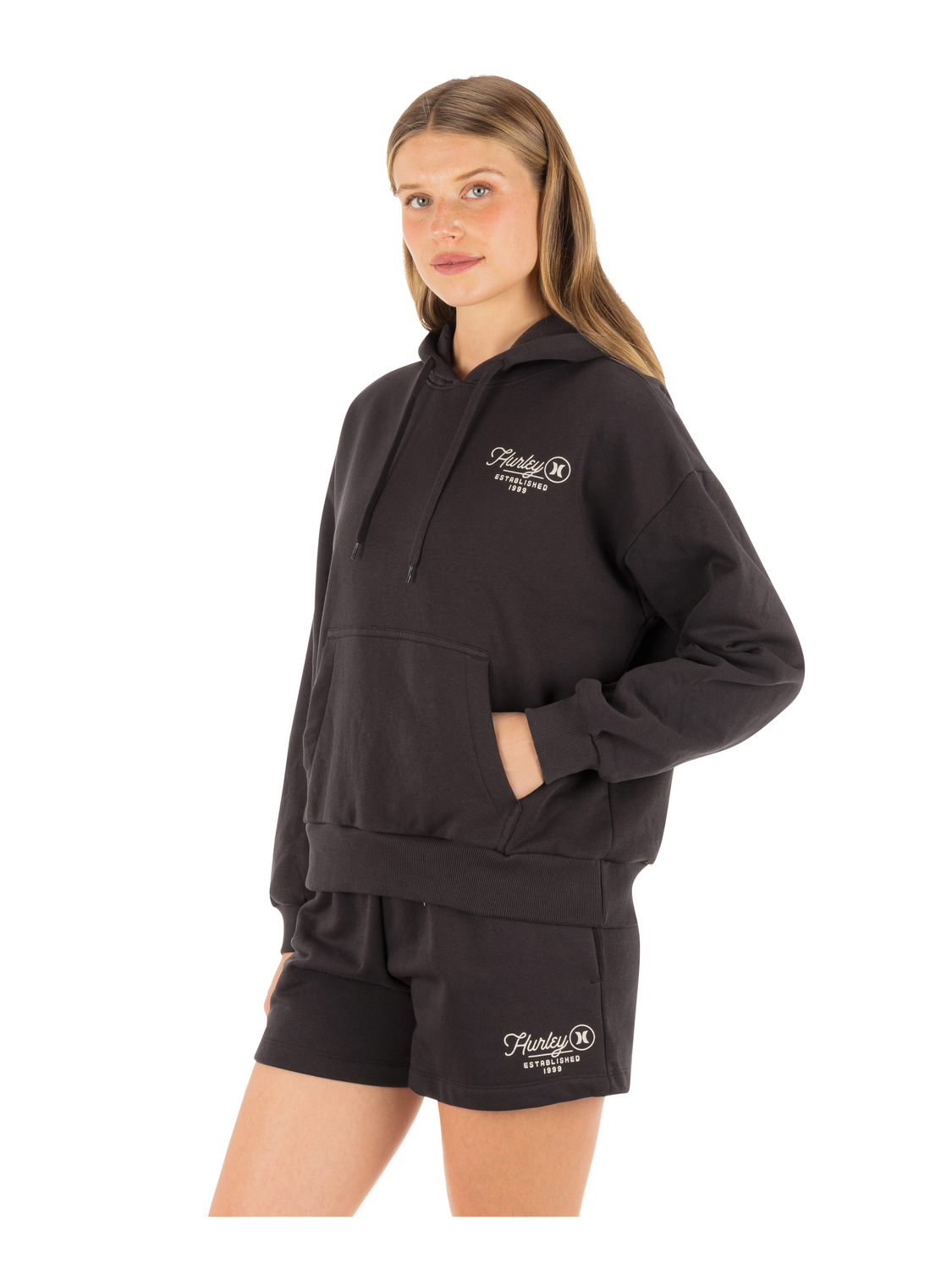 Surfbound Hoodie in Off Black