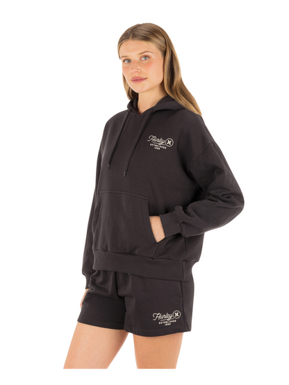 Surfbound Hoodie in Off Black