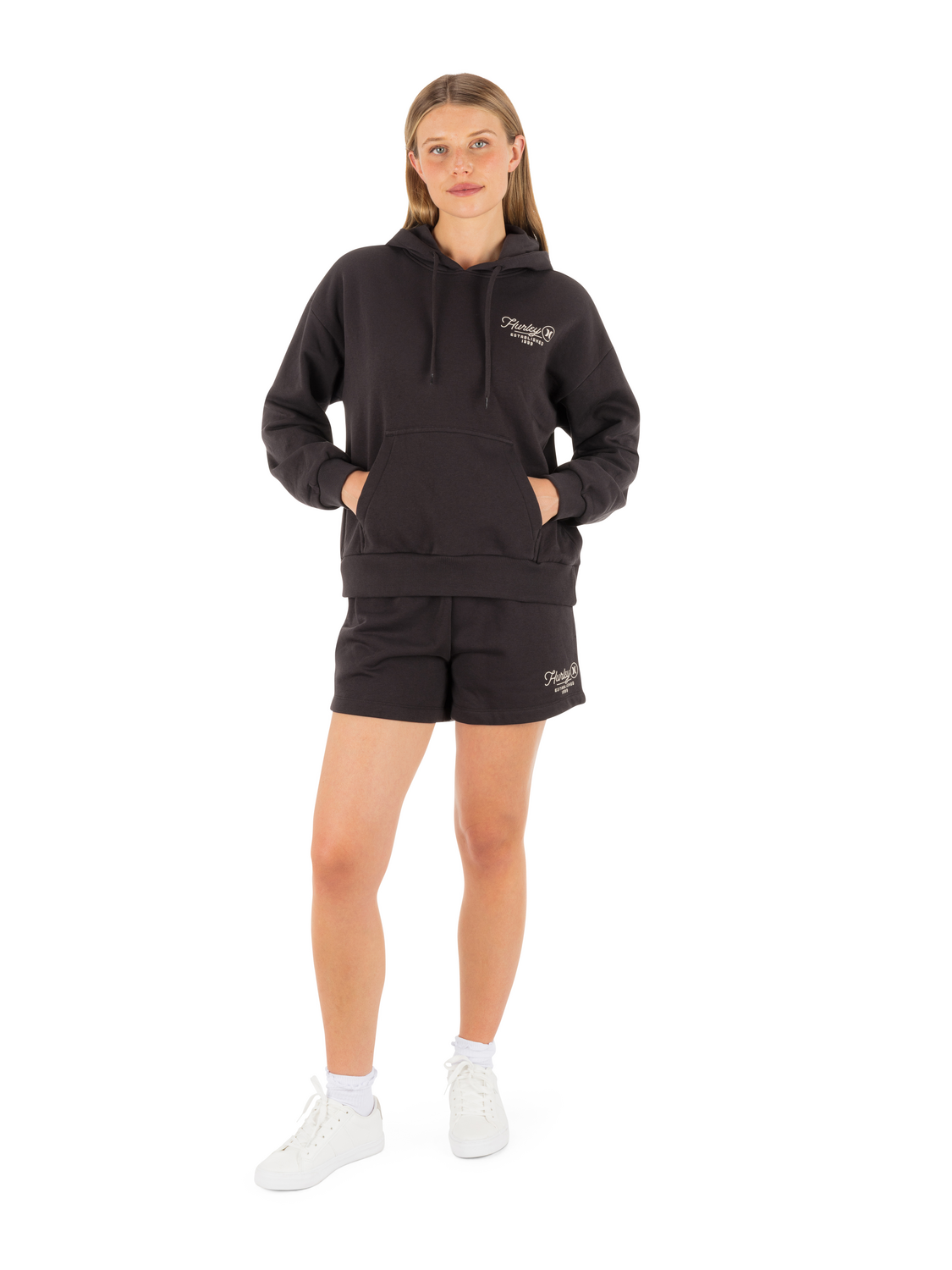 Surfbound Hoodie in Off Black