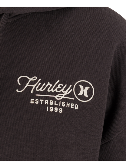 Surfbound Hoodie in Off Black