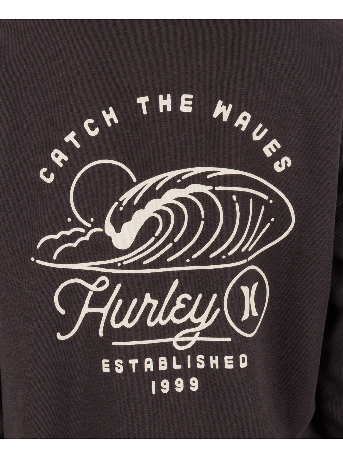 Surfbound Hoodie in Off Black