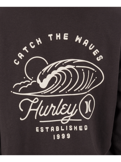 Surfbound Hoodie in Off Black