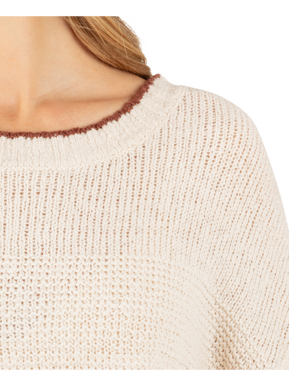 Linear Sweater in Cream