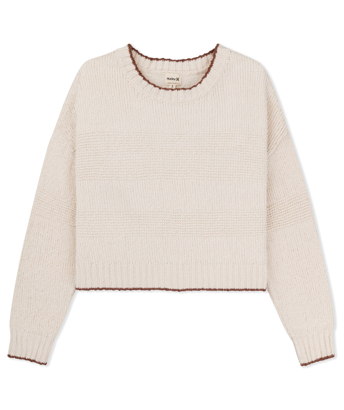 Linear Sweater in Cream