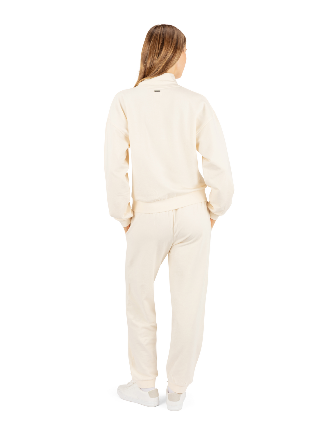 Island Life Quarter Zip in Cream
