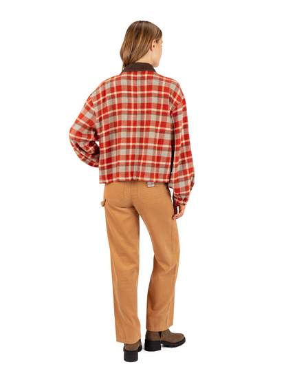 Nomad Shacket in Golden Oak