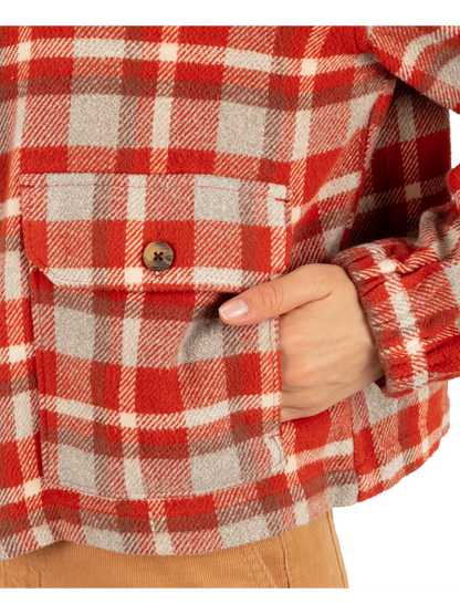 Nomad Shacket in Golden Oak
