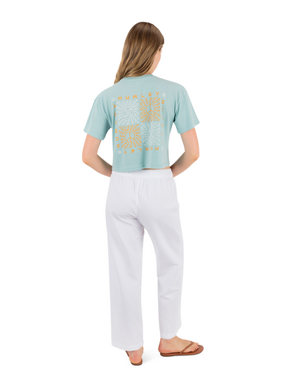 Wavy Days Pant in White