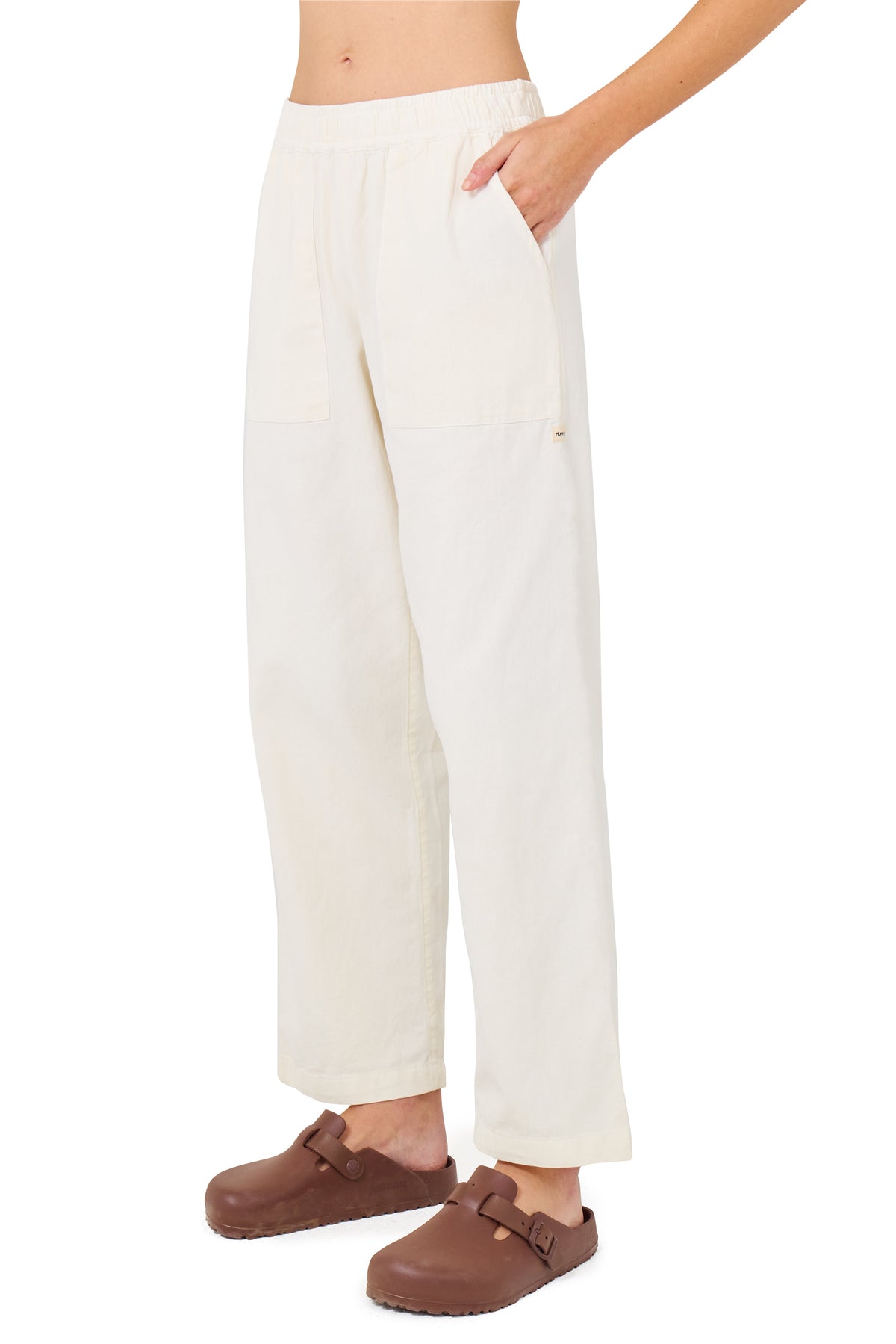 Wavy Days Pant in Off White
