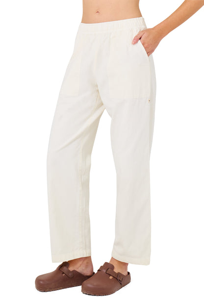 Wavy Days Pant in Off White