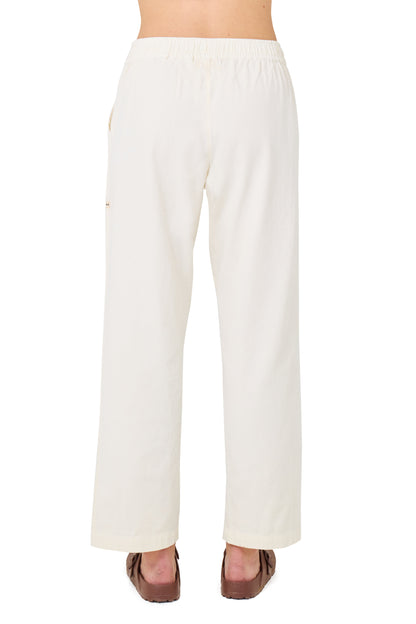Wavy Days Pant in Off White