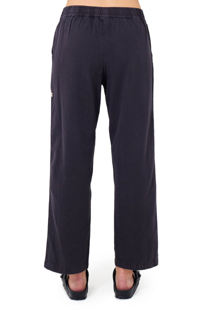 Wavy Days Pant in Off Black