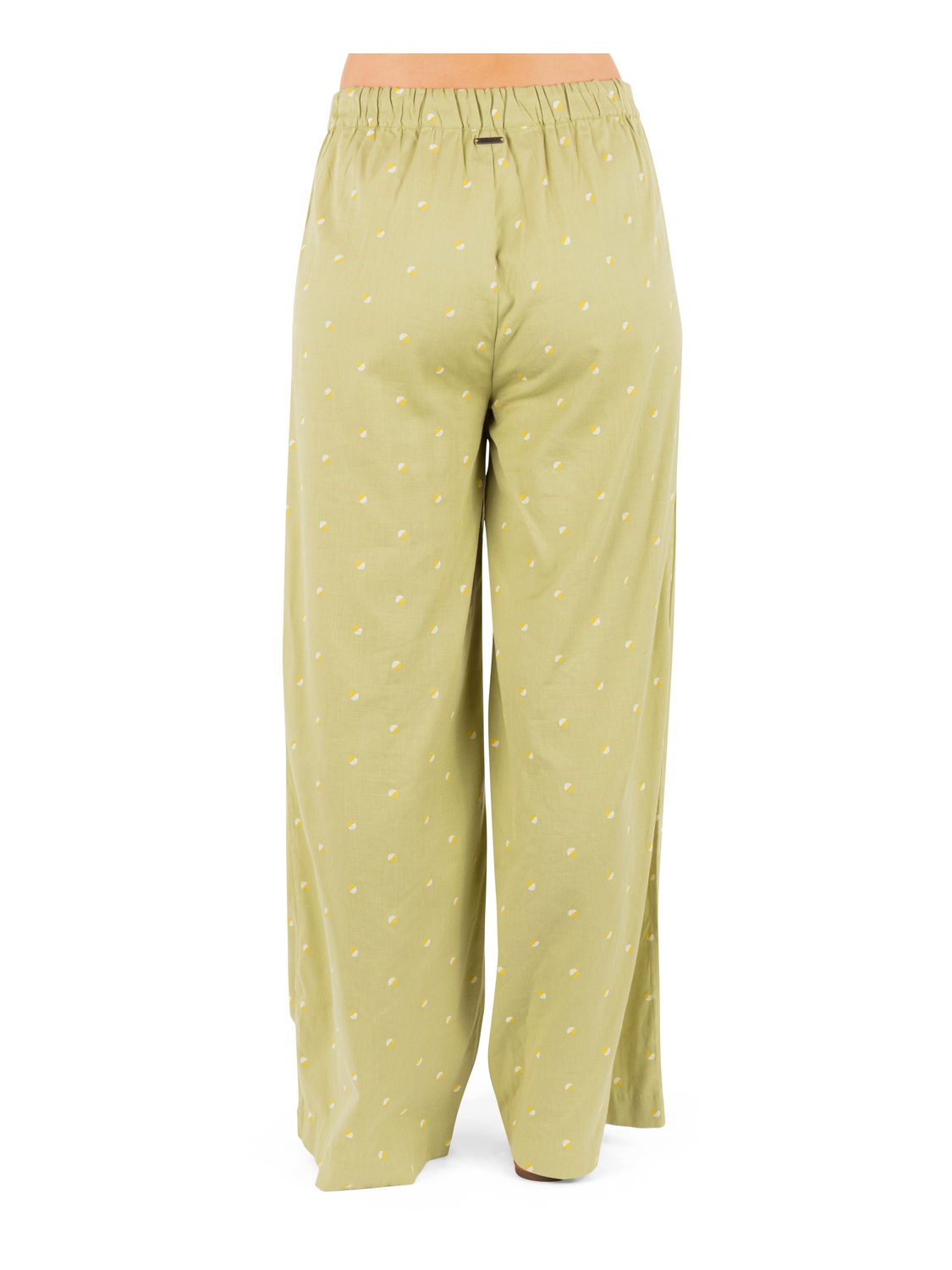 Wavy Dot Pant in Fern