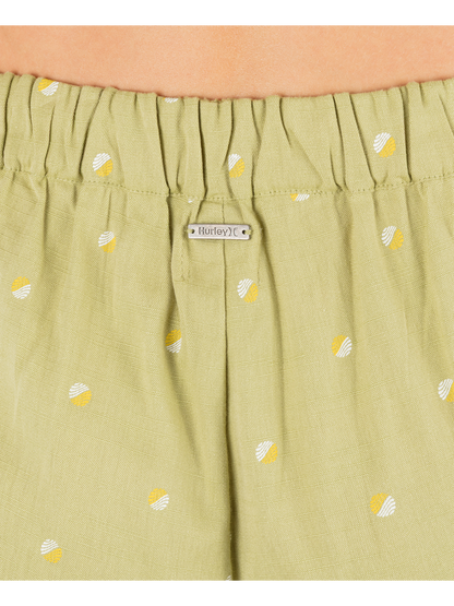 Wavy Dot Pant in Fern