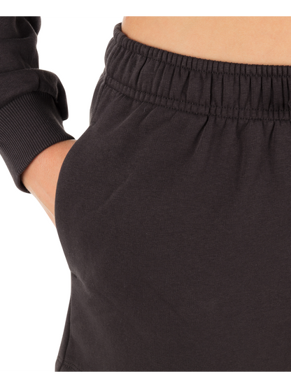 Surfbound Sweatshort in Off Black