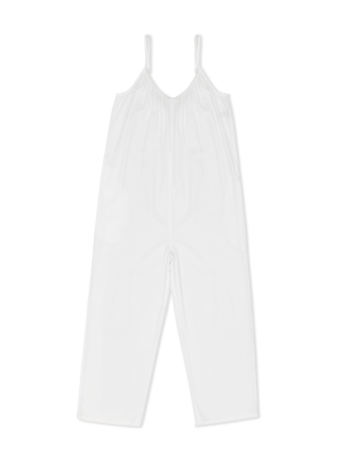 New Heights Jumpsuit in White