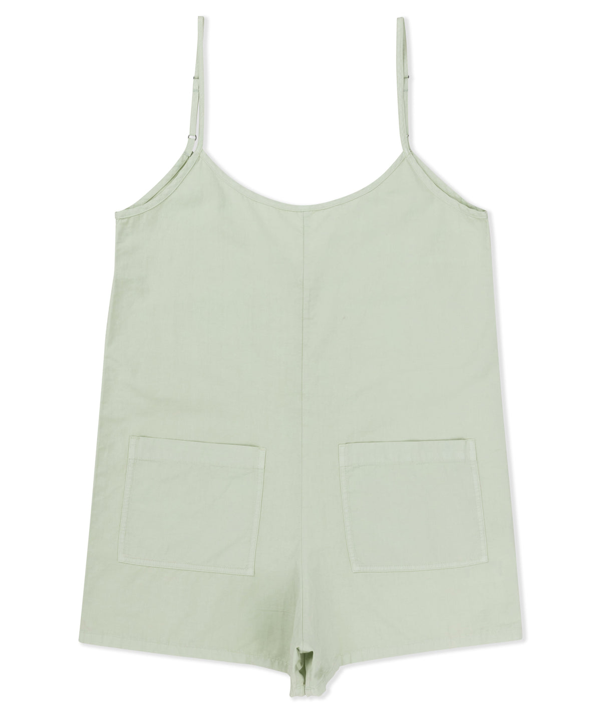Wavy Days Romper in Seafoam