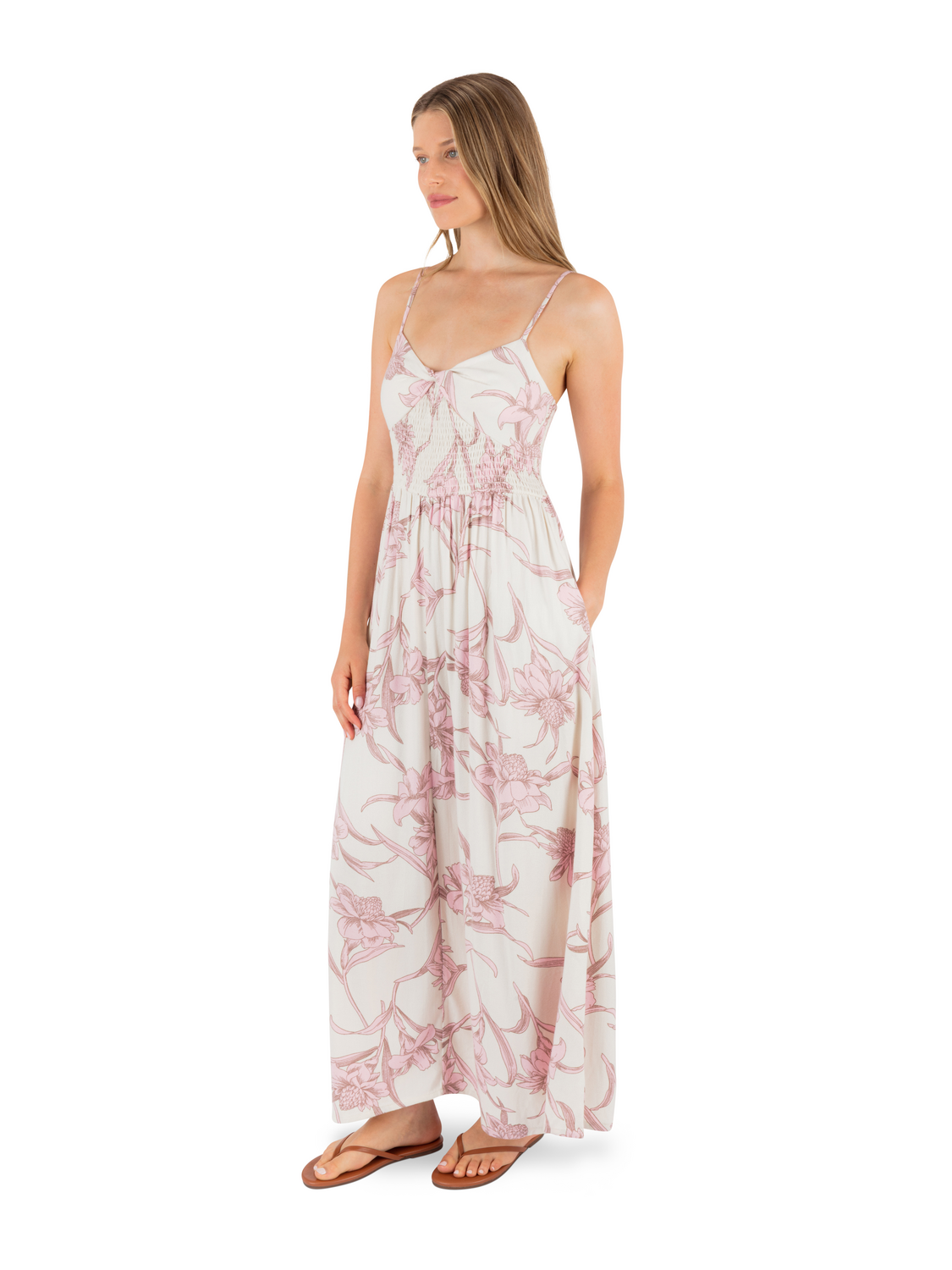 Palm Springs Maxi Dress in Off White