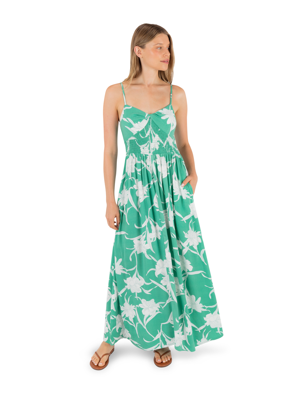 Palm Springs Maxi Dress in Spring Green