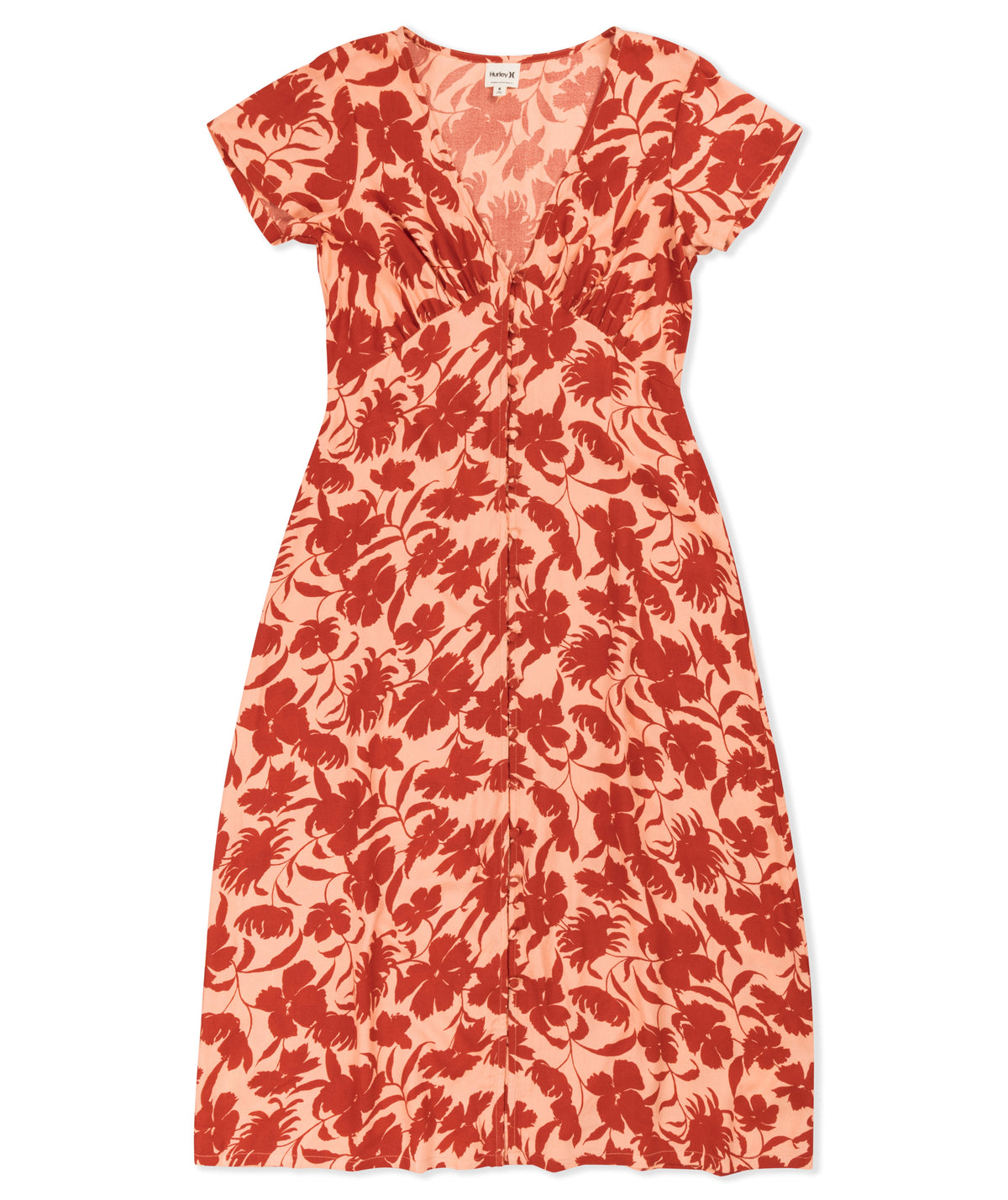 Sunset Dress in Papaya Punch