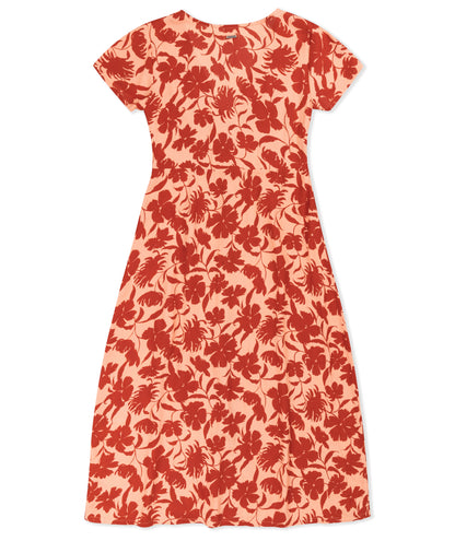 Sunset Dress in Papaya Punch