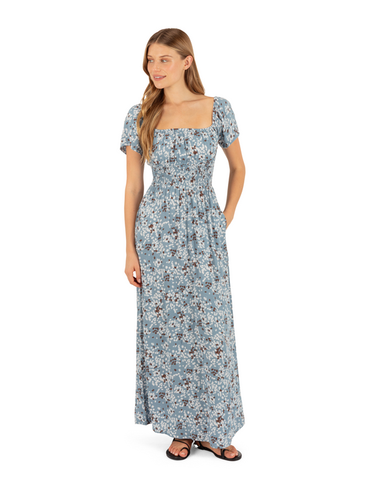 Meadow Maxi Dress in Sailing