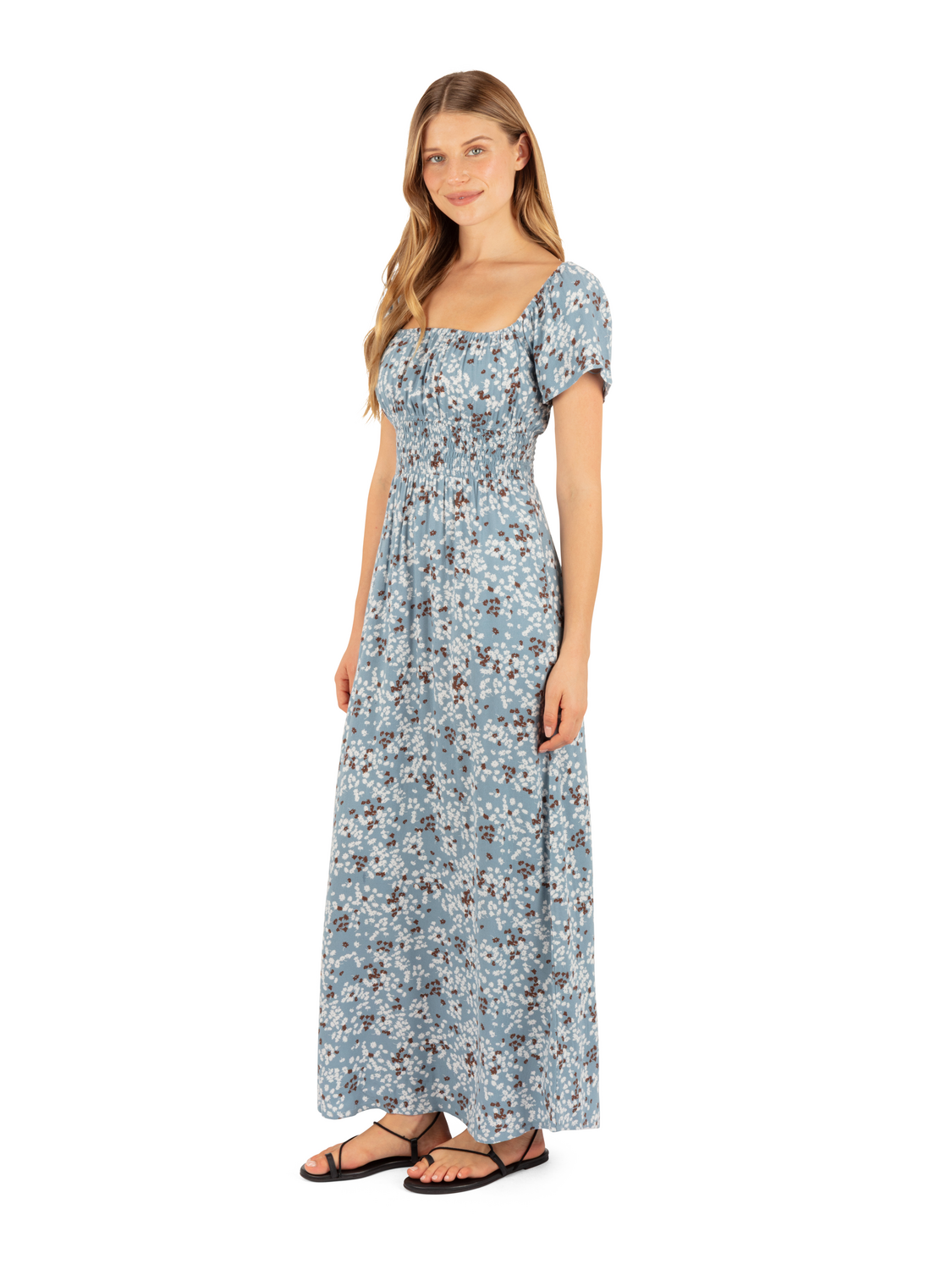 Meadow Maxi Dress in Sailing