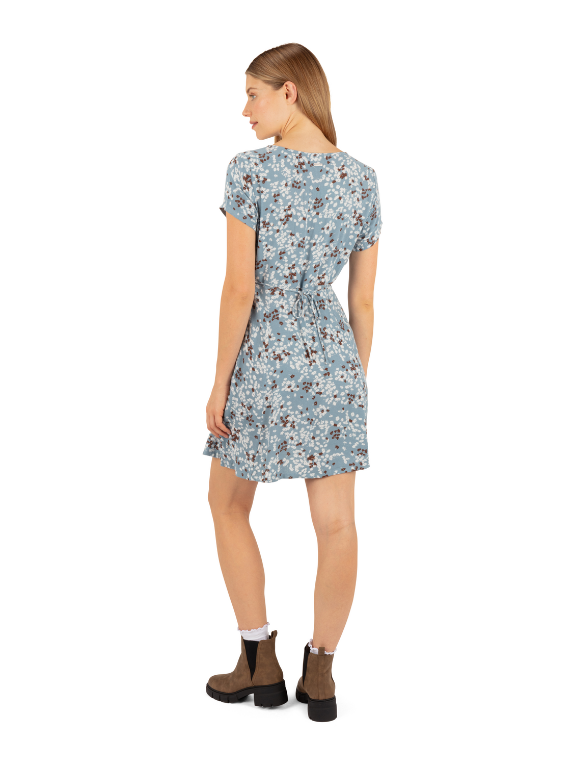 Meadow Mini Dress in Sailing