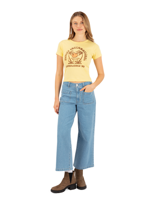 Sandbar Baby Tee in Sunshine