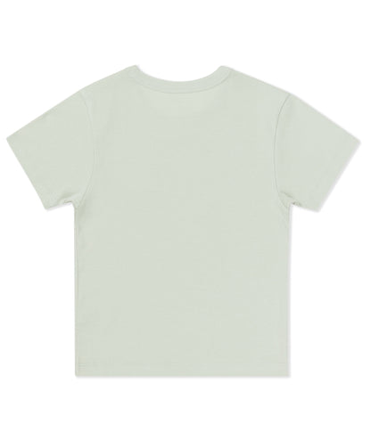 Summer Shoreline Baby Tee in Seafoam