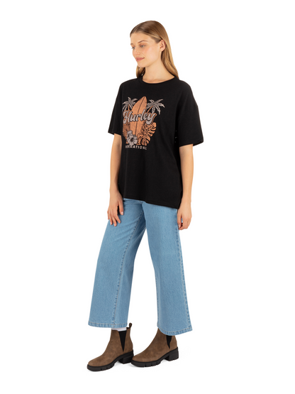 Arise Boyfriend Tee in Black