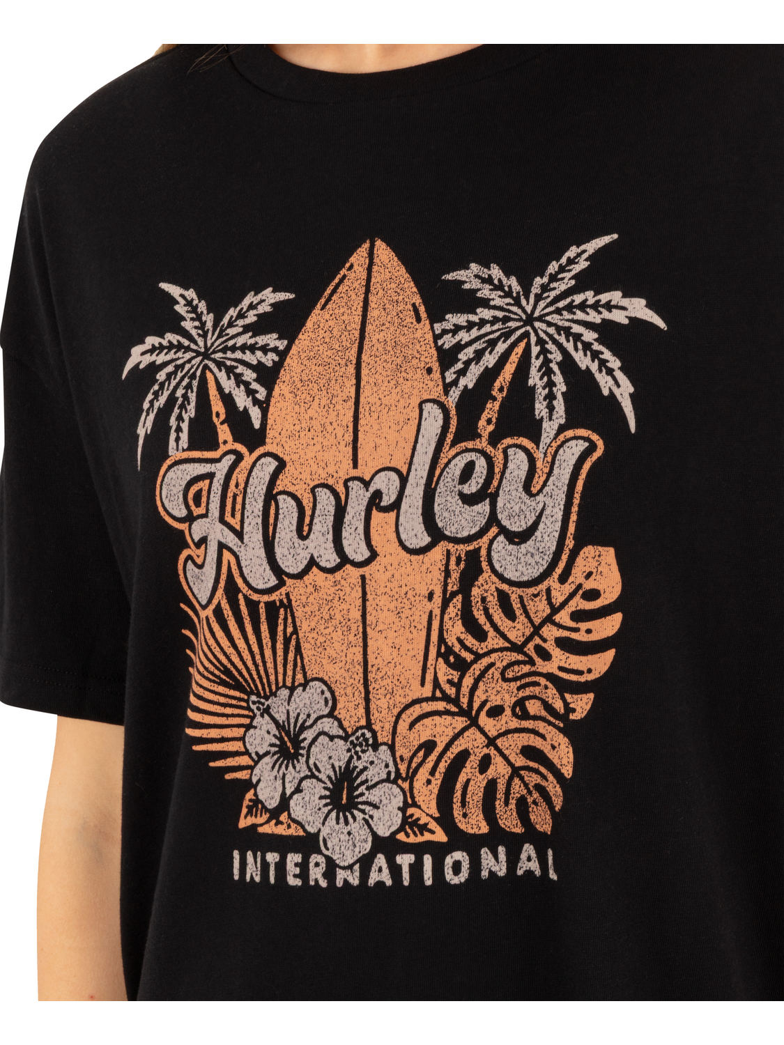 Arise Boyfriend Tee in Black