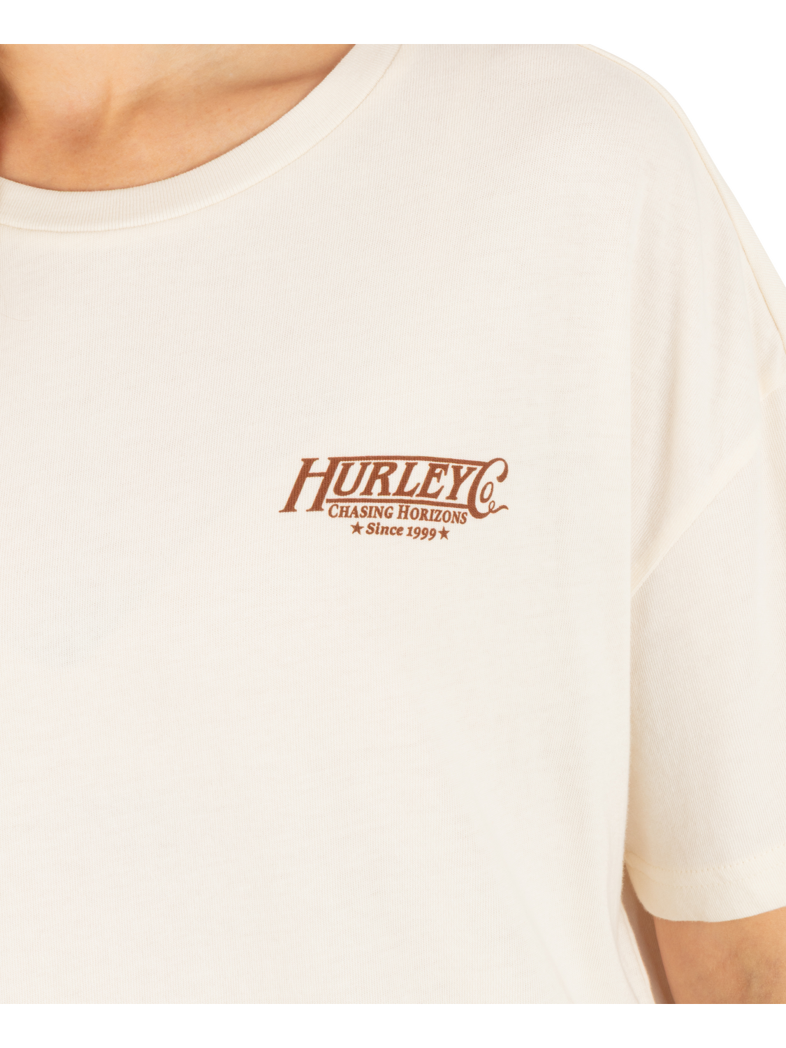 Free Valley Boyfriend Tee in Cream