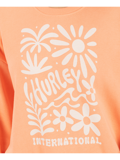 Flourish Boxy Crew in Papaya Punch