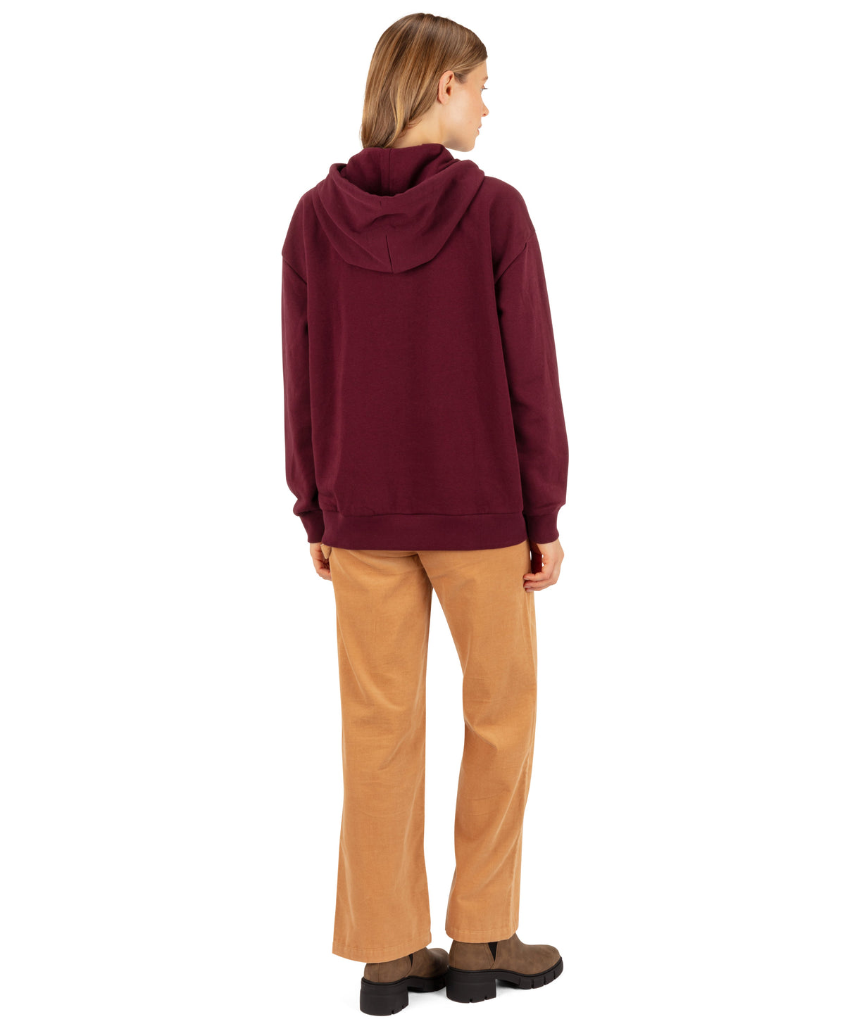 Archipelago Oversized Hoodie in Fig