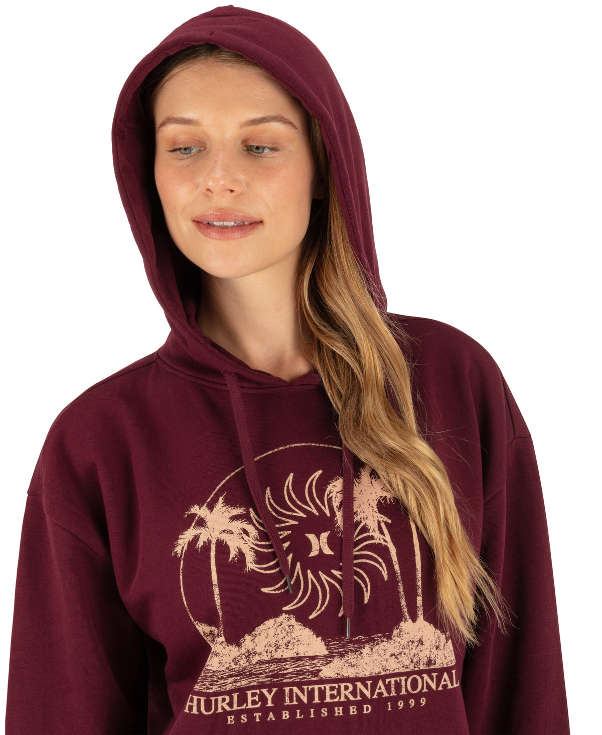Archipelago Oversized Hoodie in Fig