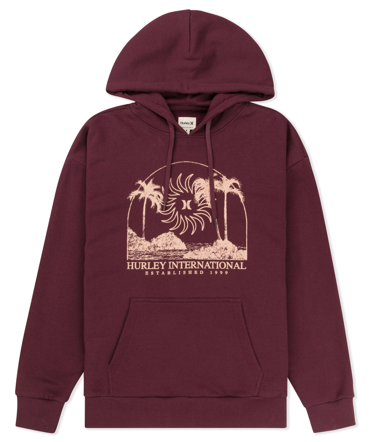 Archipelago Oversized Hoodie in Fig