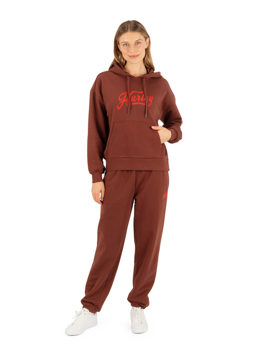 Vintage Pennant Hoodie in Cappucino