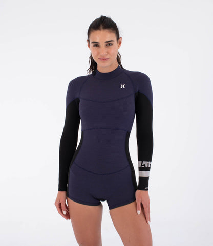 Air 2Mm Mid Shorty Springsuit in Vintage Iris